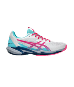 Asics Solution Speed FF 3 Падел Белый-Ярко-розовый Кроссовки 2025