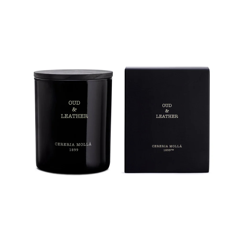 Cereria Molla Свеча премиум 230 г Oud Leather CM-5549