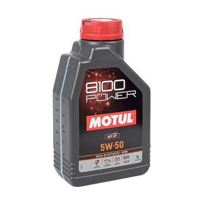 Масло моторное Motul 8100 Power 5W-50 синтетическое 1 л 112716
