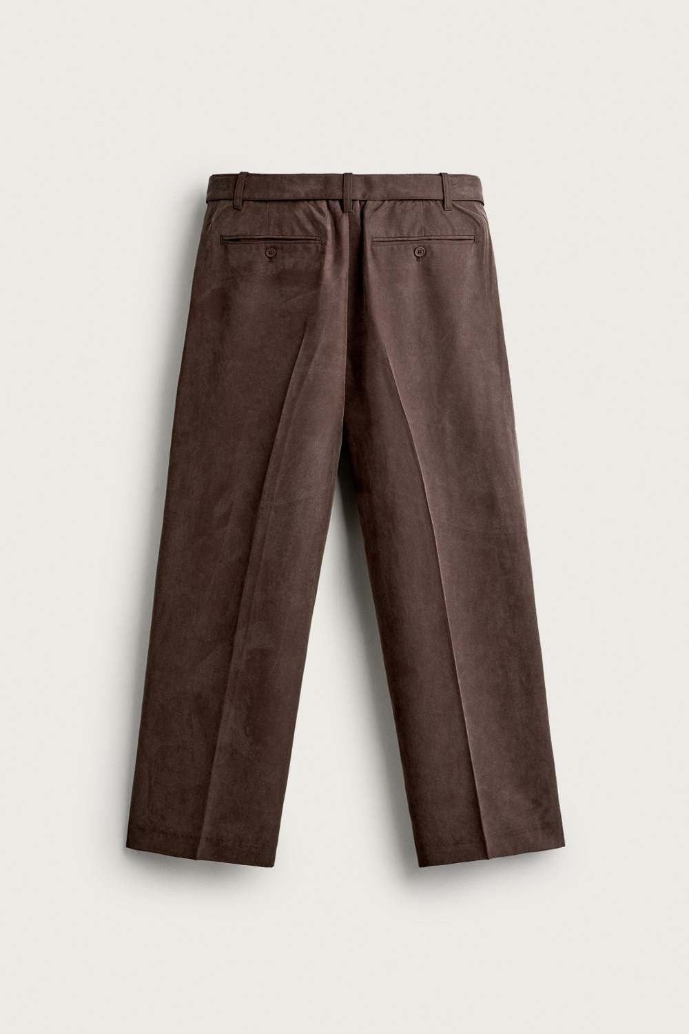 БРЮКИ RELAXED FIT ИЗ СТРУЯЩЕЙСЯ ТКАНИ С РЕМНЕМ — ZARA