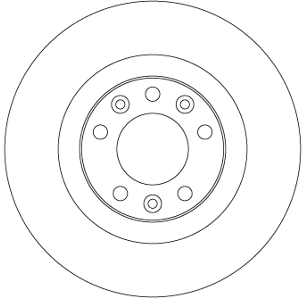 TRW - DF6667-TRW - Brake Disc