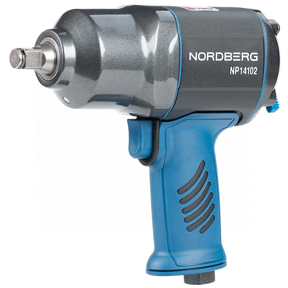 NORDBERG (NP14102) Пневмогайковерт ударный 1/2", 1300 Нм, переключение одной рукой