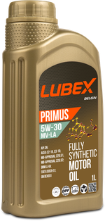 Масло Lubex Primus MV-LA 5W30 (1л) синтетика