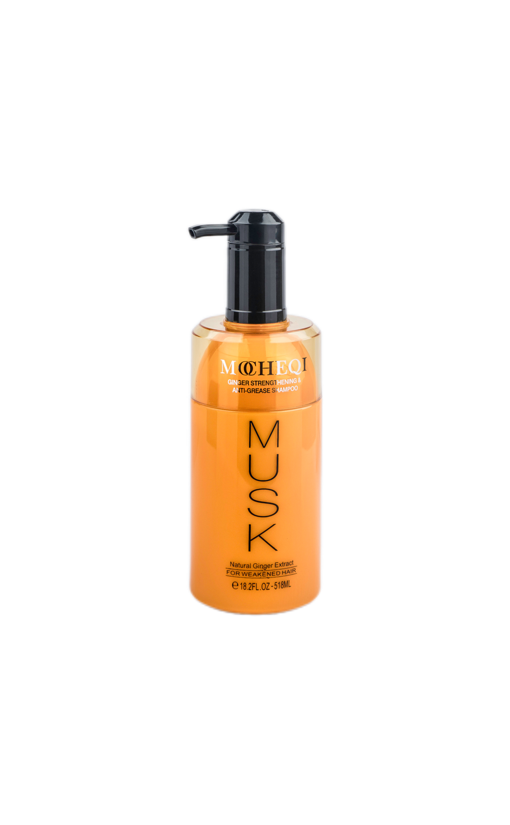 MOCHEQI Professional Musk Ginger Shampoo — шампунь с имбирем для поврежденных волос