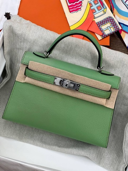 Сумка Hermes Kelly Mini Epsom ручной шов