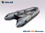 Лодка надувная моторная solar-480 к