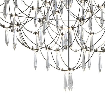 Подвесная светодиодная люстра 22.1W 3000K FR6138PL-L44CH хром Amela Freya