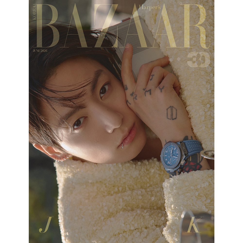 Журнал BAZAAR - 2026. 06 (Cover. BTS JUNGKOOK)