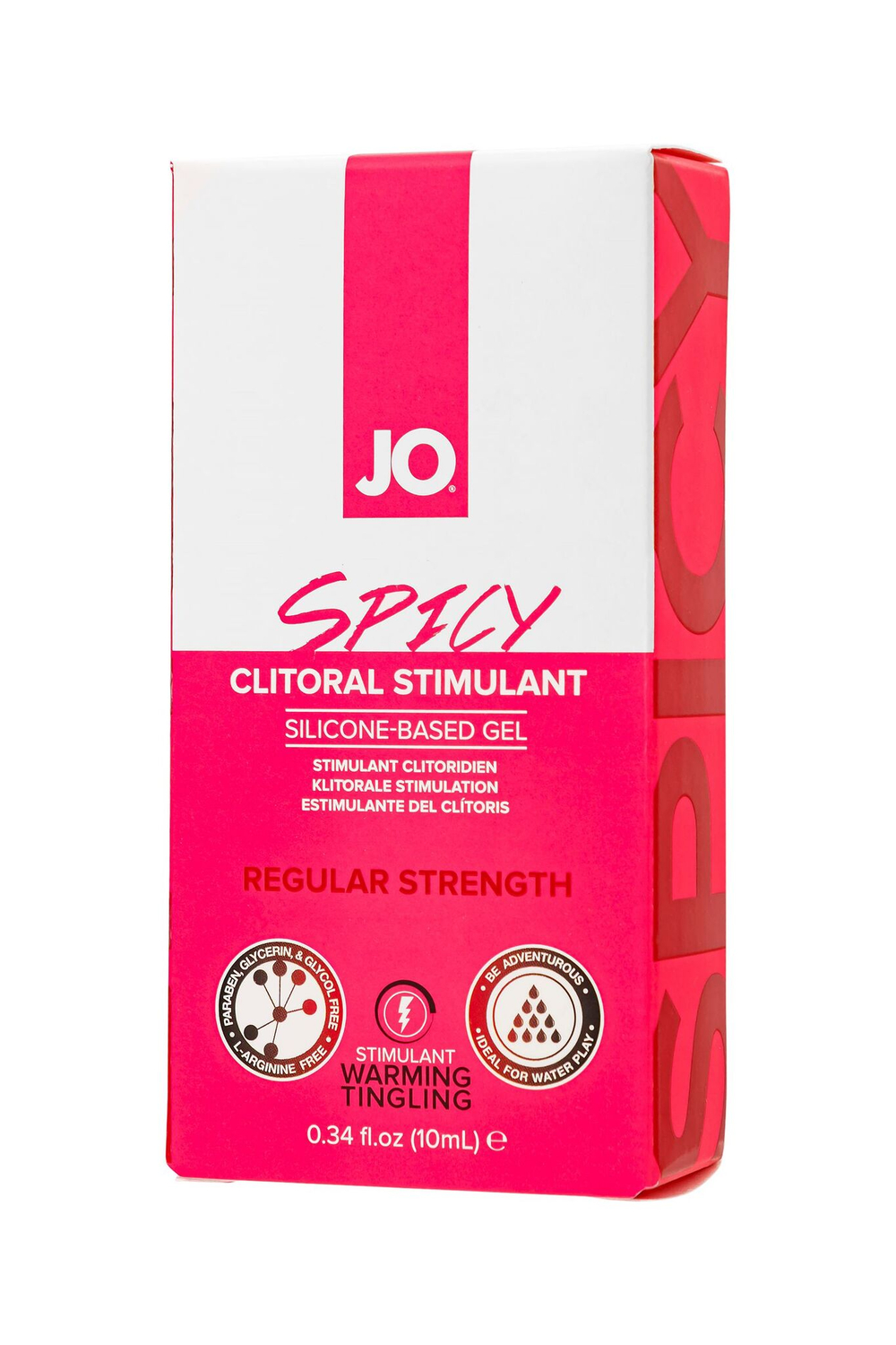 Возбуждающий гель для клитора сильного действия JO SPICY CLITORAL GEL - 10 мл.