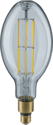 Лампа светодиодная Navigator Filament 220V ED120 Е27/Е40 24W 4000K прозрачная 34145