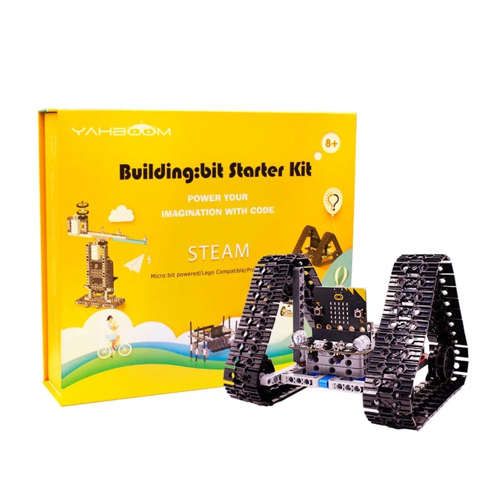 Универсальный робототехнический набор Yahboom micro:bit Buidling bit Starter Kit Универсальный робототехнический набор Yahboom micro:bit Buidling bit Starter Kit