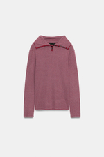 ШЕРСТЯНОЙ СВИТЕР В ПОЛОСКУ — ZARA
