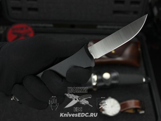 Нож фронтальный Steelclaw Аргон-04-2 - рукоять алюvиний, клинок D2