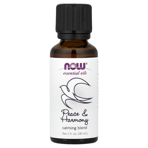 NOW Foods, Эфирные масла, Мир и гармония, 1 жидкая унция (30 мл)