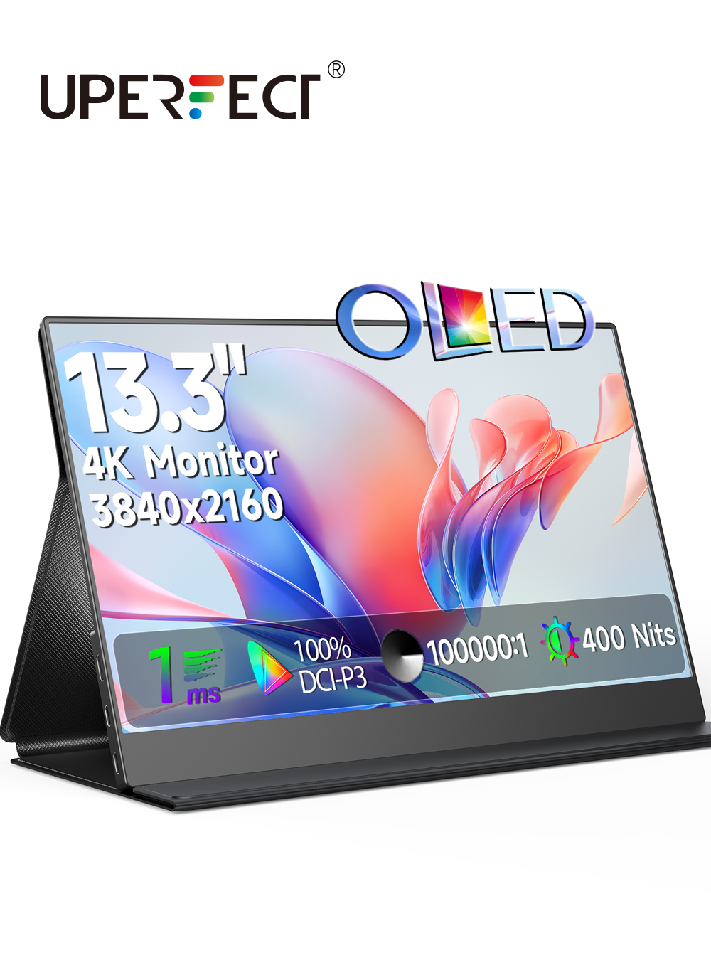 13.3" Портативный монитор UPERFECT O2 Lite 4К 3840x2160, 60 Гц, OLED