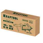 Станочные сверлильные тиски трехсторонние KRAFTOOL 100 мм, для закрепления деталей при обработке на фрезерных, сверлильных, шлифовальных и других станках 32716-100