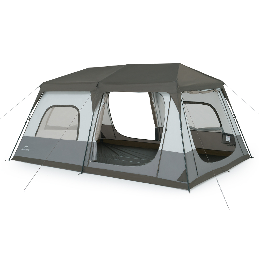 Палатка Naturehike Cape 12.9 быстросборная, серая, артикул CNK2350WS016-MBR
