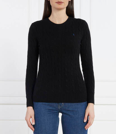 Шерстяной свитер JULIANNA POLO RALPH LAUREN - черный(211910421)