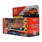 Модель ин. мет. "LADA Vesta Cross Спорт" 12см. VESTA-CROSS-S (Технопарк)