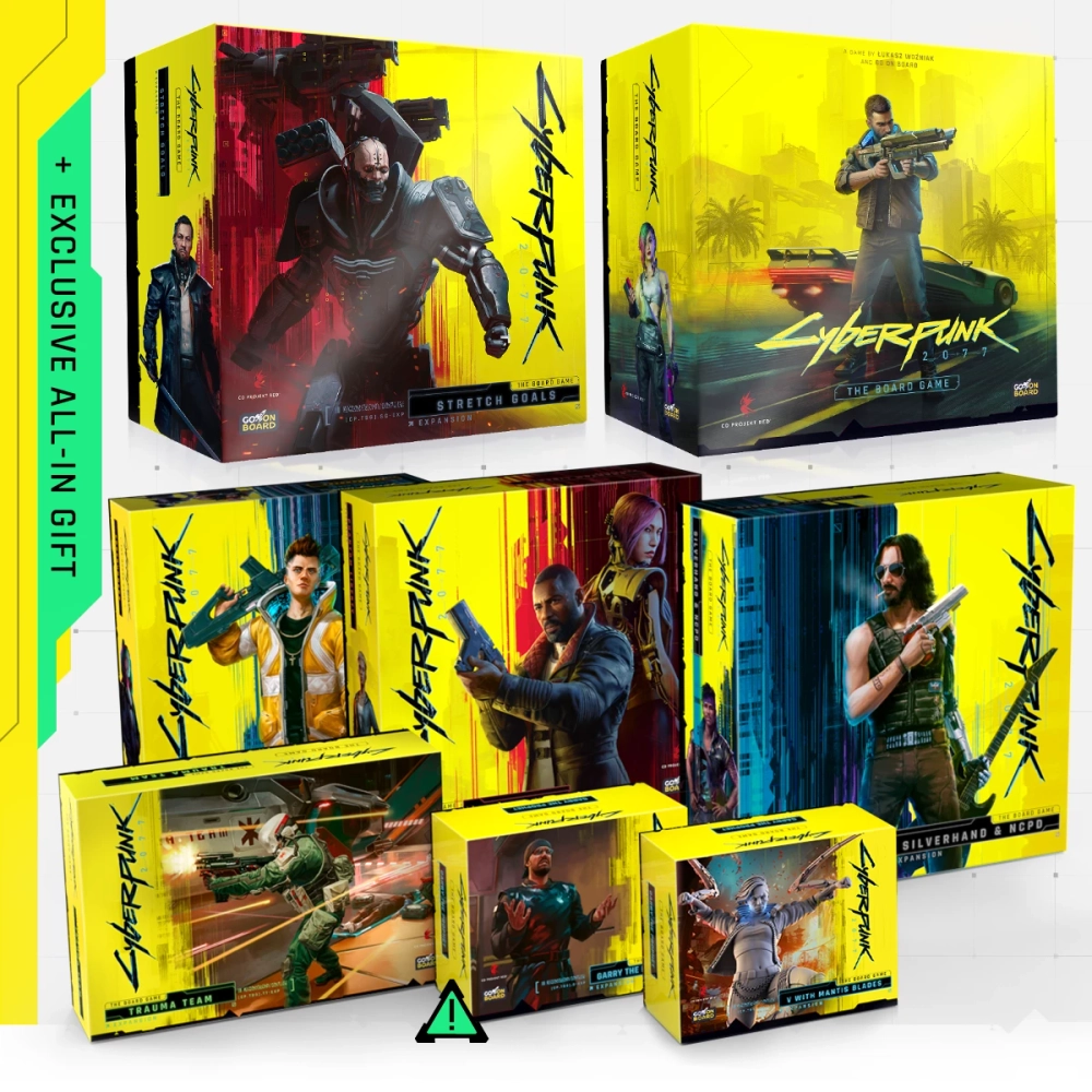 Cyberpunk 2077 - настольная игра