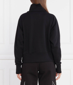 Худи karl signature half zip Karl Lagerfeld - черный(235W1809)