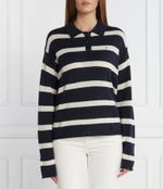Хлопковый свитер soft wool поло-nk sweater Tommy Hilfiger - темно-синий(WW0WW39879)