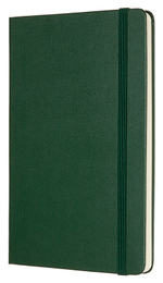 Блокнот Moleskine Classic (QP062K15) Large 130х210мм 240стр. нелинованный твердая обложка зеленый