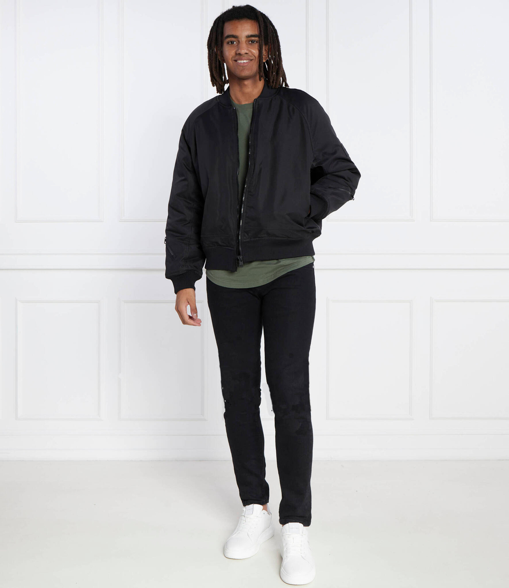Куртка бомбер CALVIN KLEIN JEANS - черный(J30J324070)