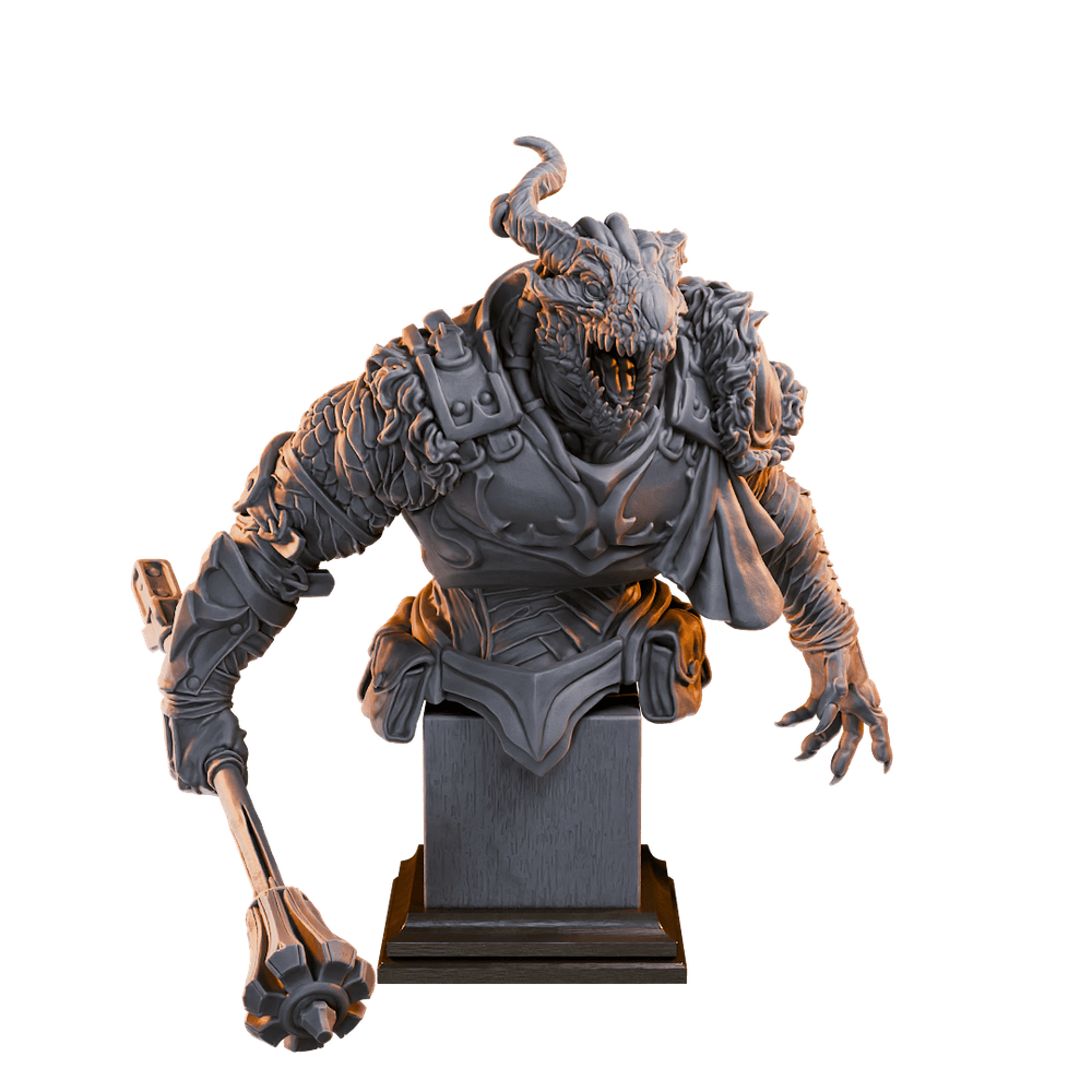 Восстание драконидов Rise of Draconians 32мм Миниатюры