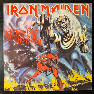Iron Maiden ‎– The Number Of The Beast (Европа 1982г.)