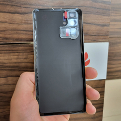 Крышка для Huawei P30 Pro - задняя стеклянная панель "Хорошее качество" (Светло-голубого цвета)