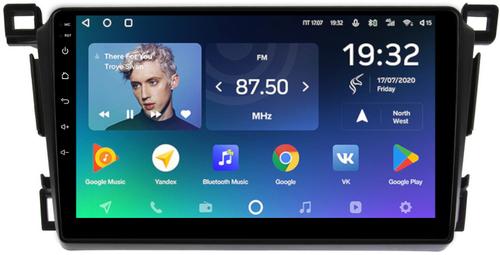 Магнитола для Toyota RAV4 40 2012-2019 (рамка 9) - Teyes CC2 PLUS монитор 9" QLED, Android 10, Быстрая, SIM-слот