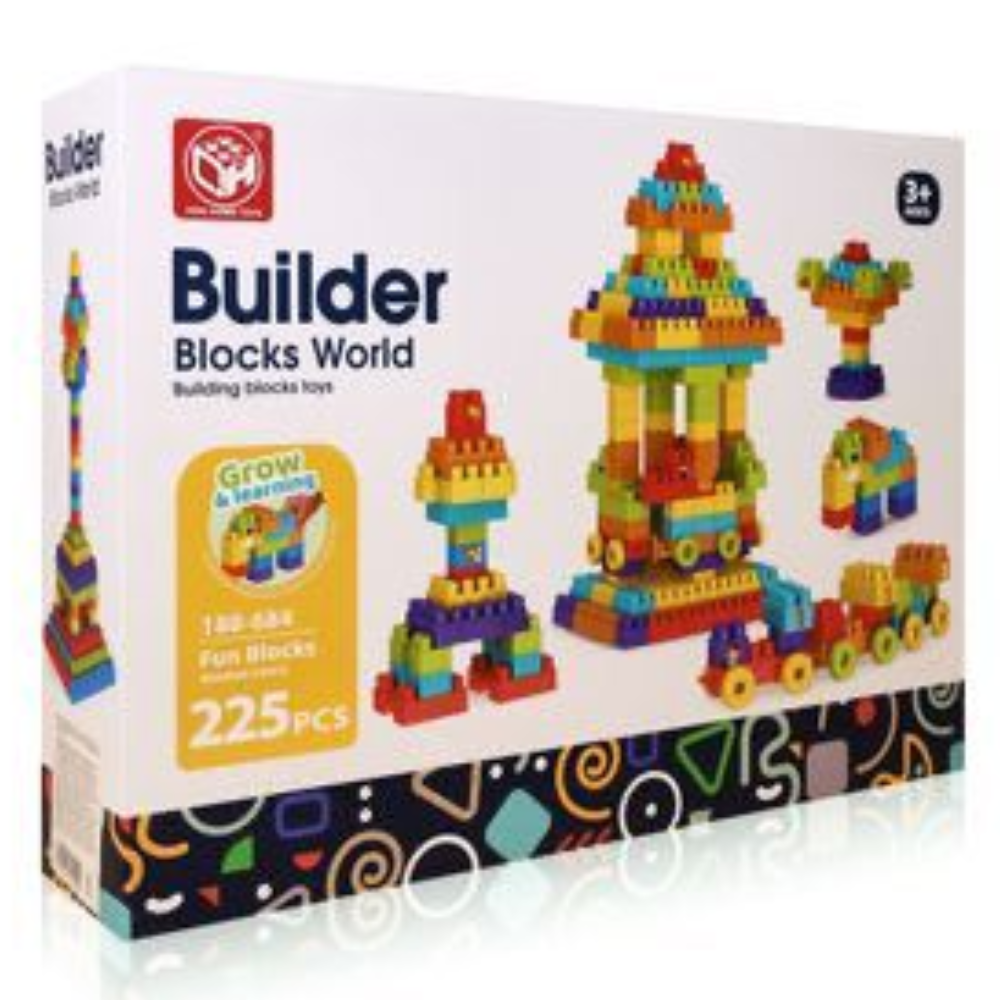 Конструктор Builder 225 предмета 3+