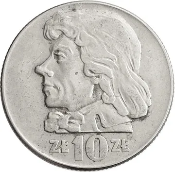 10 злотых 1960 Польша Тадеуш Костюшко