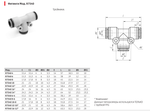 R7540 Фитинг тройник соединитель Камоцци