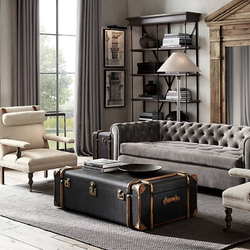 Кресло Restoration Hardware Сеймуар США интерьер