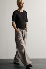 ДЖИНСЫ LOOSE BARREL FIT — ZARA