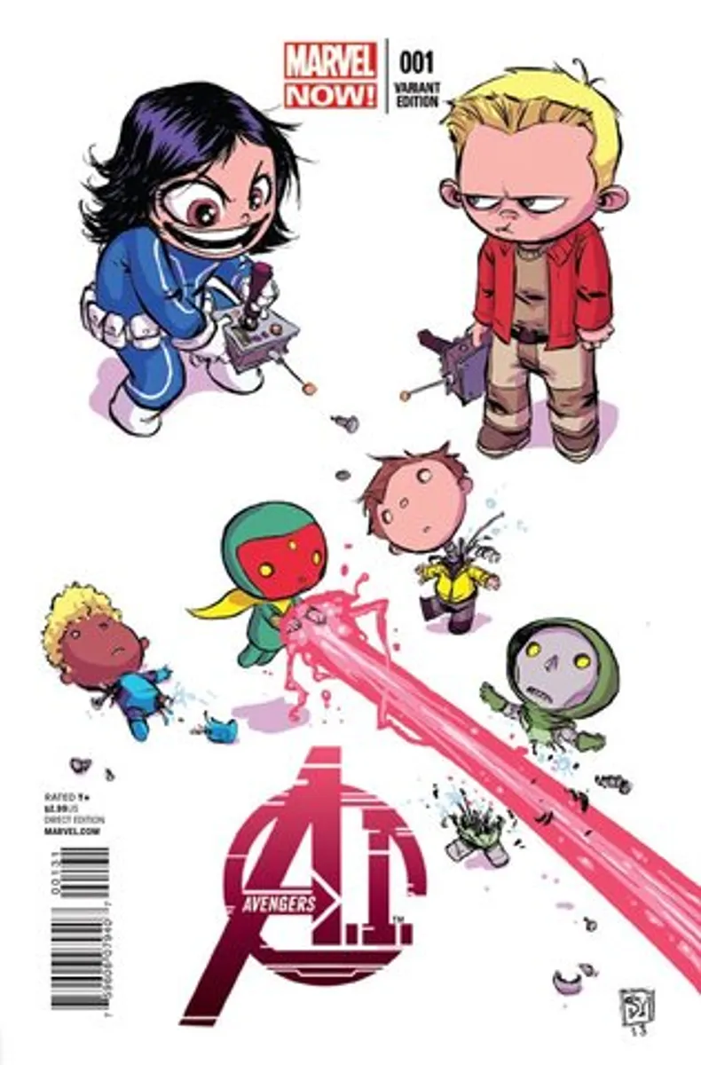 Avengers AI #1 (Skottie Young Cover)