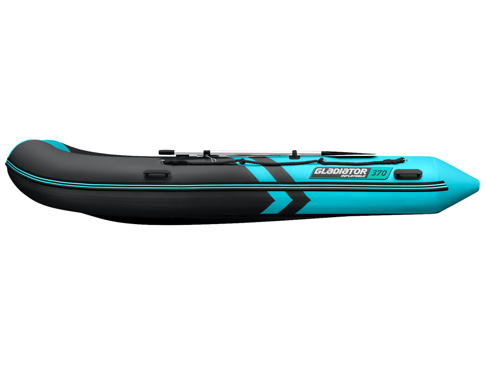 Лодка ПВХ Gladiator Light B370 с фанерным полом -