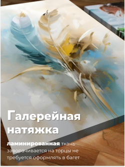 Картина Крылья мечты, модульная, на деревянном подрамнике