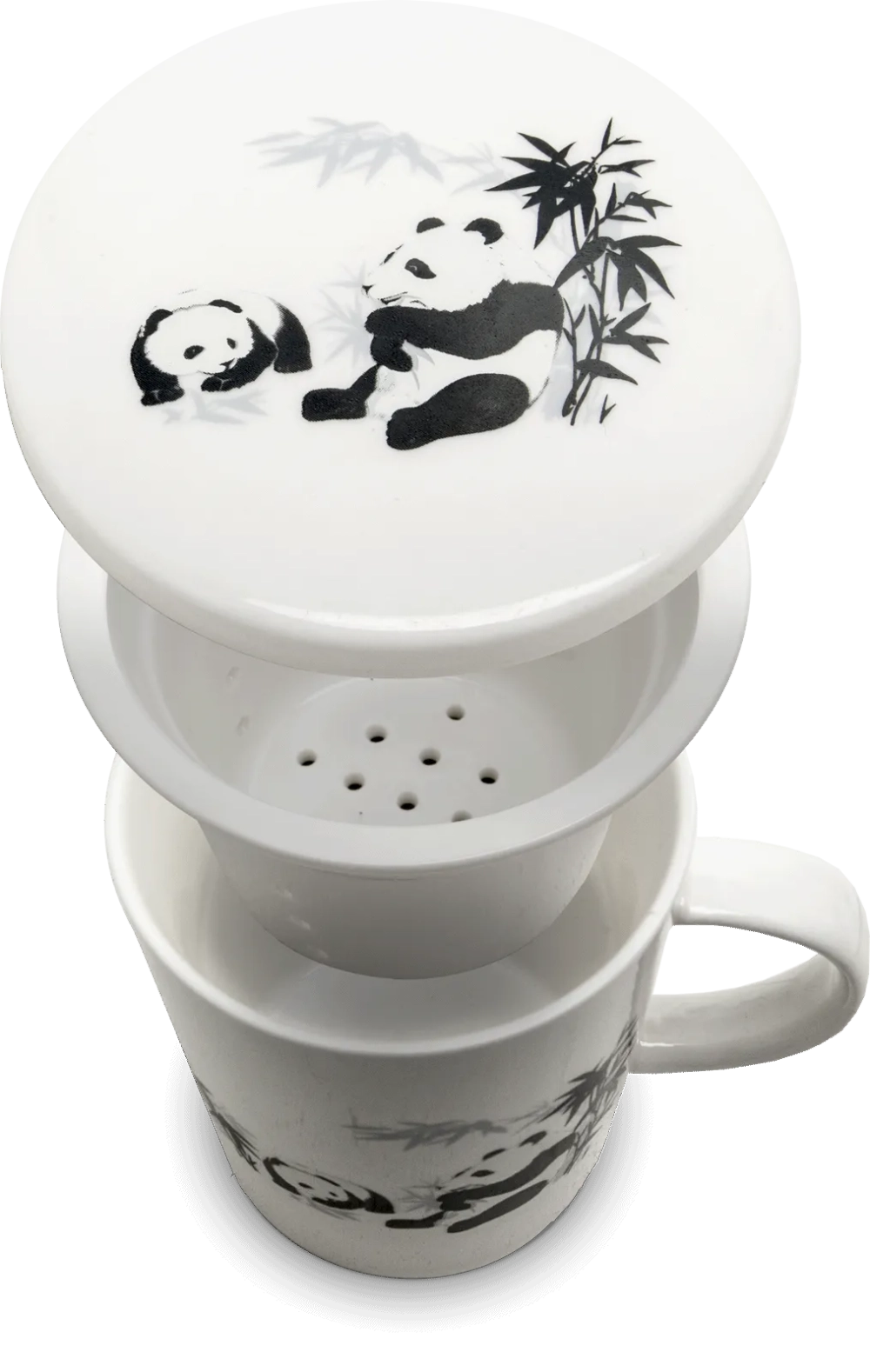 Mensa Home Кружка 300 мл с заварником Panda EAN 00844093