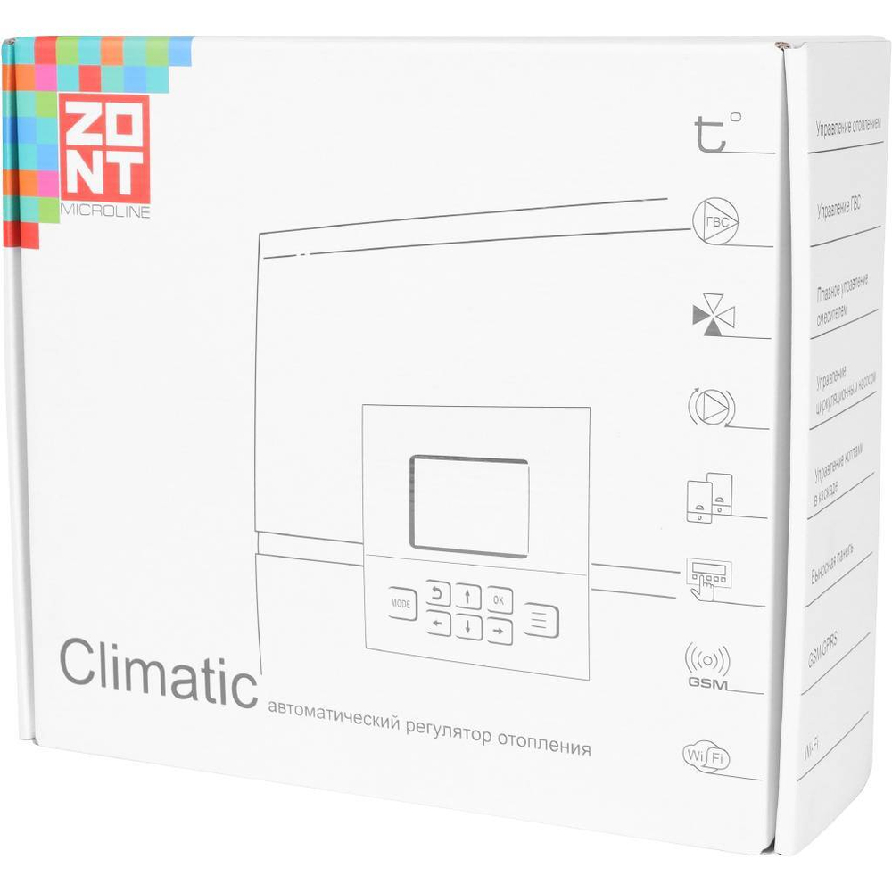Погодозависимый автоматический регулятор ZONT Climatic 1.2 (741)