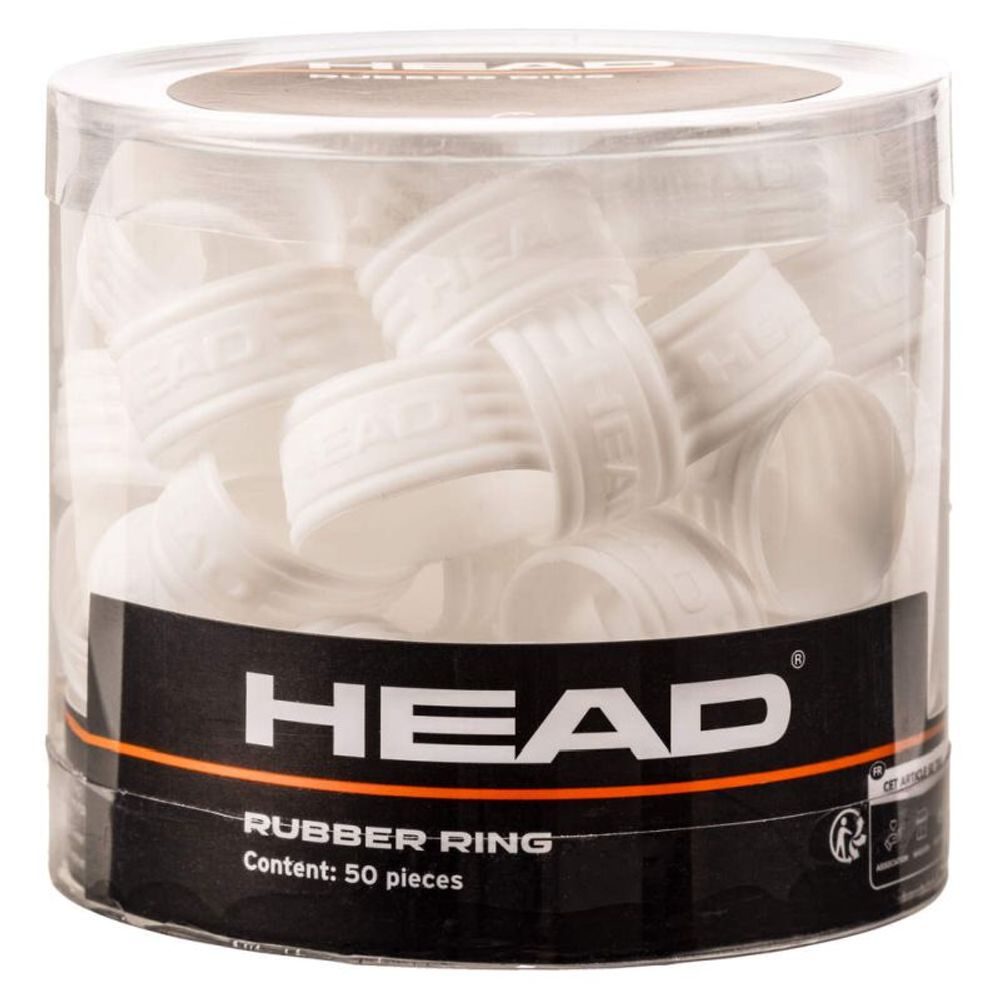 Head Rubber Finishing Ring 50P - white