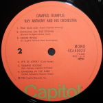 Ray Anthony & His Orchestra / Ray Anthony's Campus Rumpus (LP)