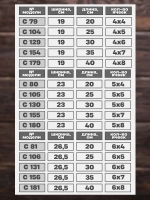 Панель органайзер С129 19х30 см МОЛЛЕ (МОLLЕ)