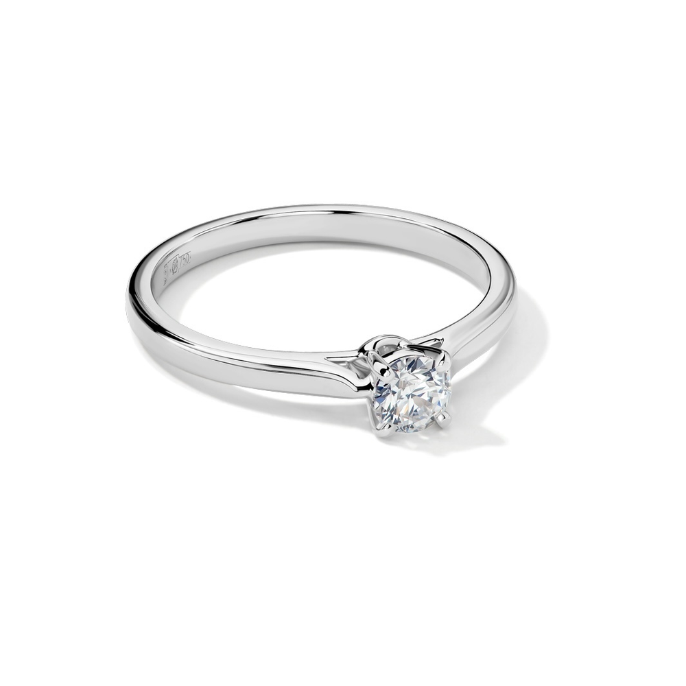 Кольцо с бриллиантом 0.3 ct