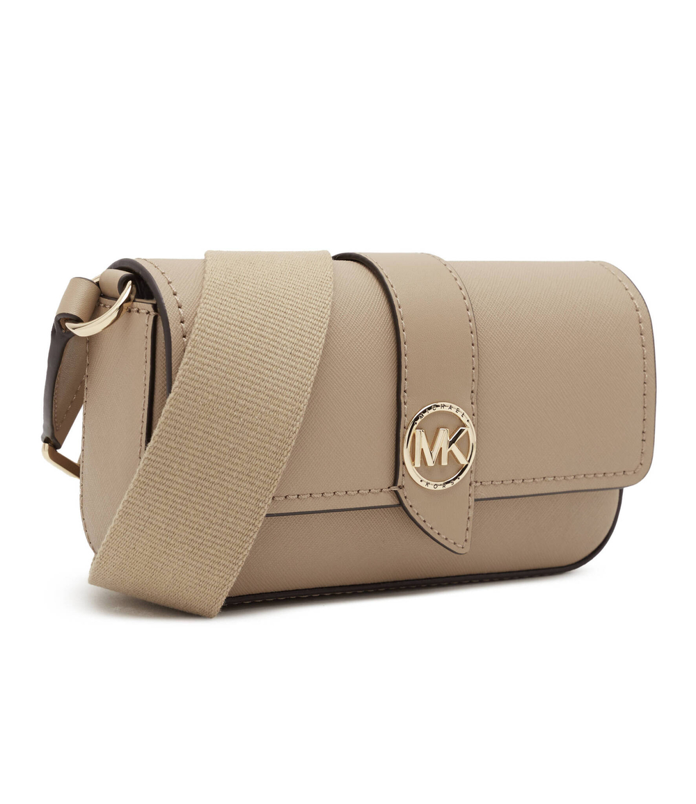 Кожаная сумка-мессенджер Michael Kors - песочный(32S3GGRC1L)