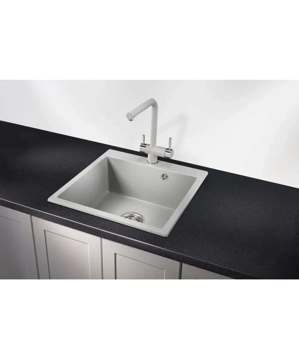 Кухонная мойка Kuppersberg MODENA 50 NL 1B GREY ROCK фото 2