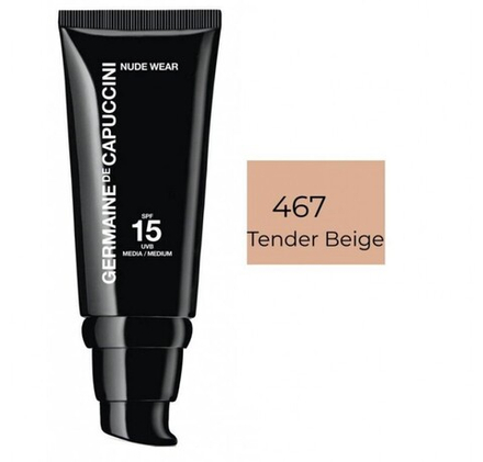 GERMAINE DE CAPUCCINI NUDEWEAR Light and airiness master makeup SPF15 Tender Beige