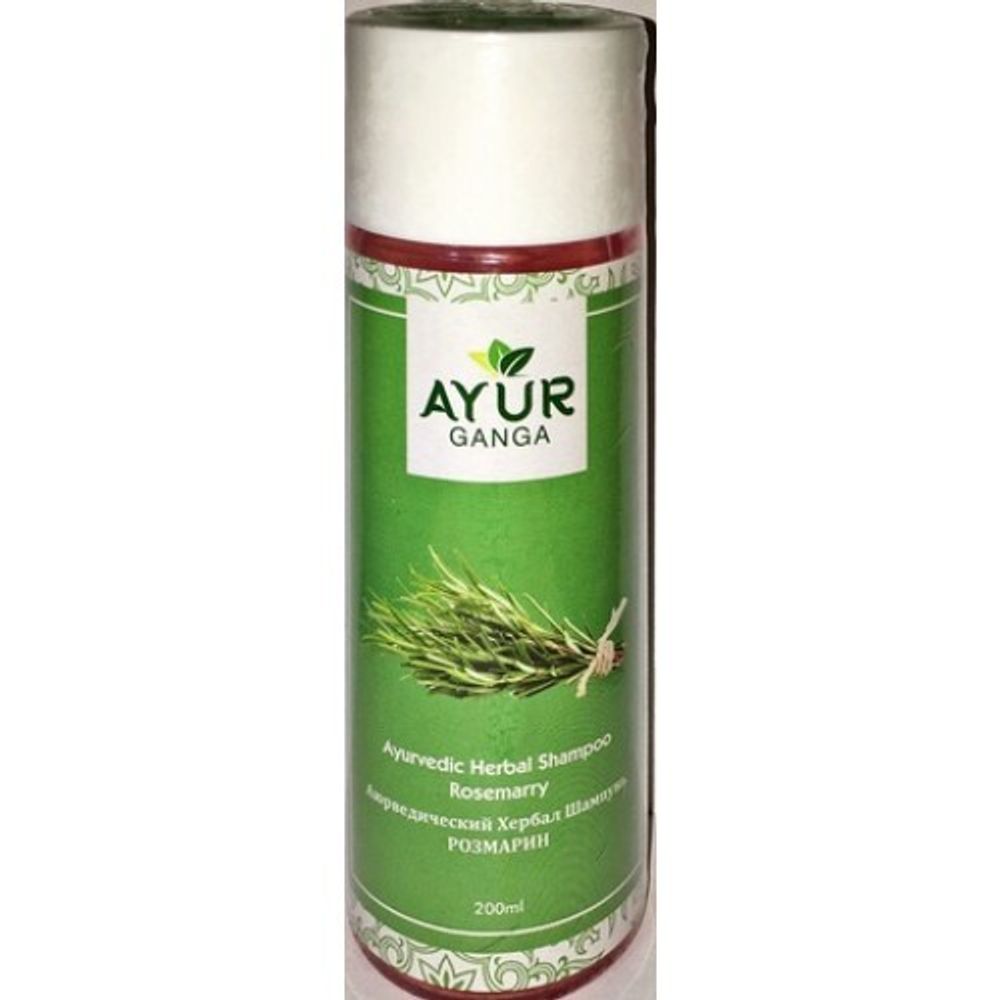 Шампунь Ayur Ganga Розмарин Ayurvedic Herbal 200 мл